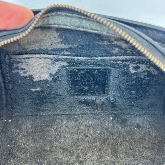 Louis Vuitton Epi Dauphine 17 Cosmetic Pouch Black Textured Clutch - Picture 10 of 11